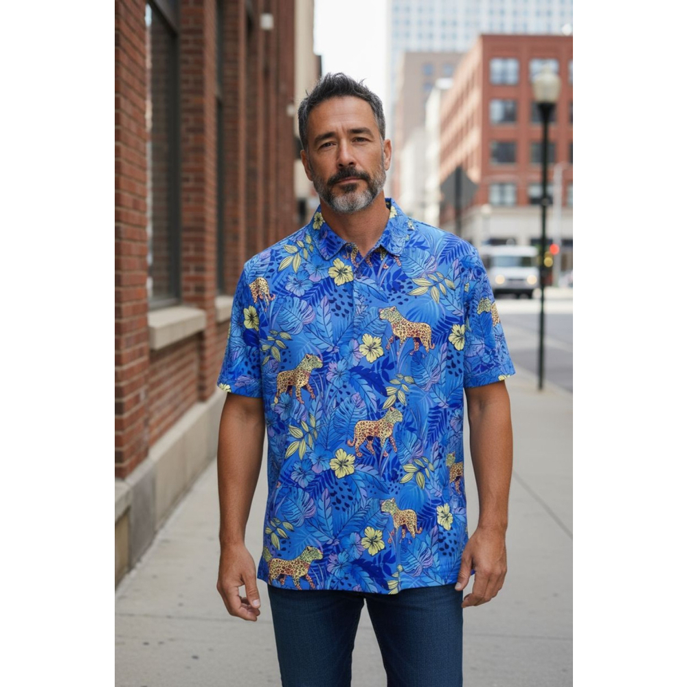 Birdie Bound men's 3XL animal print multicolor new